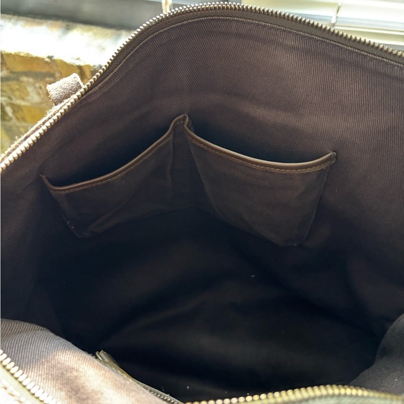 Madewell Green Leather Tote - Picture 5 of 9